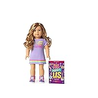 American Girl Truly Me 18-inch Doll #102 with Blue Eyes, Strawberry-Blonde Hair, Lt-to-Med Skin, T-shirt Dress, For Ages 6+