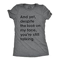 Womens Sarcastic T Shirts with Funny Sayings Novelty Graphic Tees for Women