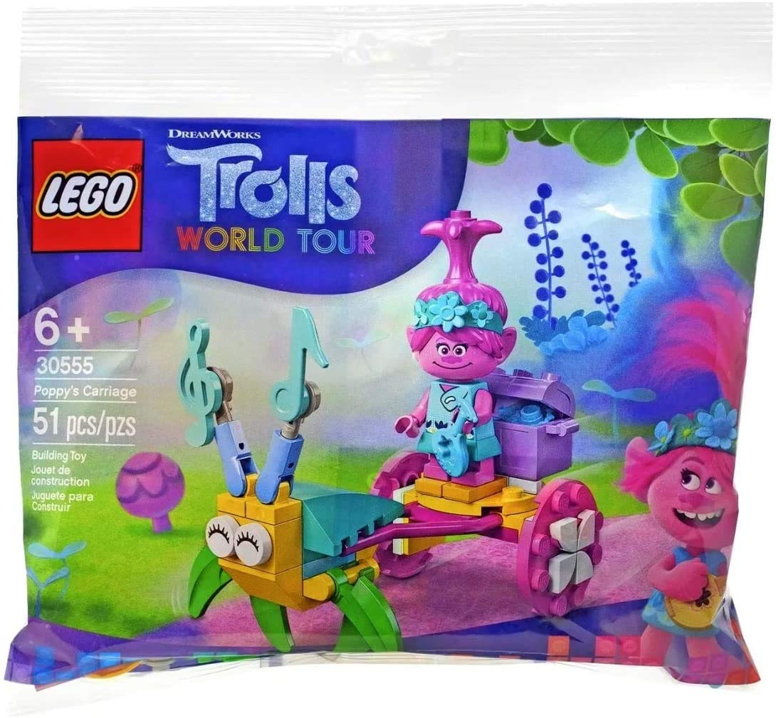 Lego 30555 Trolls World Tour Techno Poppy's Carriage New Sealed