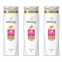 Pantene Shampoo Curl Perfection 12.6 Ounce (375ml) (3 Pack)