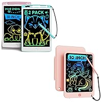bravokids LCD Writing Tablet 10 Inch, Toys for 3-10 Year Old Girl Boy, 2 Pack LCD Writing Tablet for Kids Toys,Gift for Toddler Age 3 4 5 6 7 8 9 10 Year