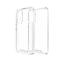 Zagg Crystal Palace Phone Case Designed for Samsung Galaxy A54 5G - Wireless Charging Compatible, 13 ft Drop Protection, Slim & Stylish Design, D3O, Recycled Materials, Anti-Yellowing, Clear