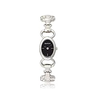 Gucci Women's YA118501 Black Tornabuoni Collection Stainless Steel Watch