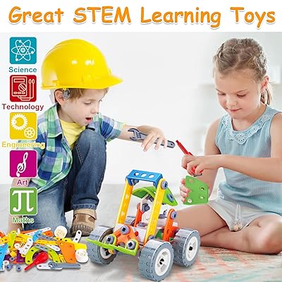  10 in 1 STEM Toys for 5 6 7 8+ Year Old Boy Birthday Gifts  Building Toys for Kids Ages 4-8 5-7 6-8 Educational Stem Activities Robot  Toy for Boys 4-6