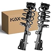 KAX Front Struts Fit For RAV4 2006 2007 2008 2009 2010 2011 2012, Complete Struts 2006-2012 RAV4 Quick Complete Suspension Struts with Coil Spring Assemblies, 272276 272275 Struts Full set of 2 SAA135