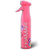 Pink Premium Hair Spray Bottle Continuous Mist, Water Spray Bottle For Face & Hair, Atomizer & Plant Mister Spray Bottle