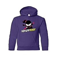 Official Original Girl Logo Pullover Hoodie- Dress Your Ninja Kid in Cool Gear!