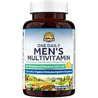 VITALITOWN Men's Multivitamins One Daily, Complete Multivitamin for Men, Lycopene, Saw Palmetto, Panax Ginseng, Male Nutritional Wellness, Veggies & Fruits, Enzymes, 60ct