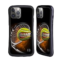 Head Case Designs Officially Licensed Tom Wood Tennis Monsters Hybrid Case Compatible with Apple iPhone 14 Pro Max
