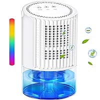 Dehumidifiers for Home - 35oz Bathroom Dehumidifier Portable Small Dehumidifier with Auto Defrost Function,2 Working Modes,Smart Auto-Off,Ultra Quiet for Bedroom,Basement,Room,Wardrobe,Kitchen - White