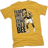 MUHAMMAD ALI -- Float Like A Butterfly - Sting Like A Bee Adult T-Shirt