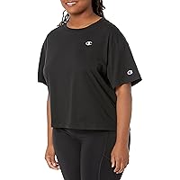 Champion womens Plus Size Cropped Tee (Retired Colors)