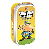 Dog Man Hot Dog Card Game in a Tin , The Fast and Frenzied Collection Game for Kids Featuring Art from the Dog Man Books by Dav Pilkey, for Players Ages 6 and Up