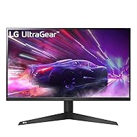 LG 24GQ50F-B 24-Inch Class Full HD (1920 x 1080) Ultragear Gaming Monitor with 165Hz Refresh Rate and 1ms MBR, AMD FreeSync Premium and 3-Side Virtually Borderless Design,Black