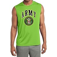 US Army Seal Sleeveless Moisture Wicking Shirt