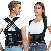 Back Brace Posture Corrector for Women and Men with Spine Vertical Alignment System, Back Hero for Lower Back Pain Relief with 3D Lumbar Pad, Back Straighter Instant Posture Corrector -