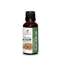 Flax Seed Oil -(Linum Usitatissimum)- Carrier Oil 100% Pure Natural Undiluted Uncut Therapeutic Grade Oil 0.16 Fl.OZ