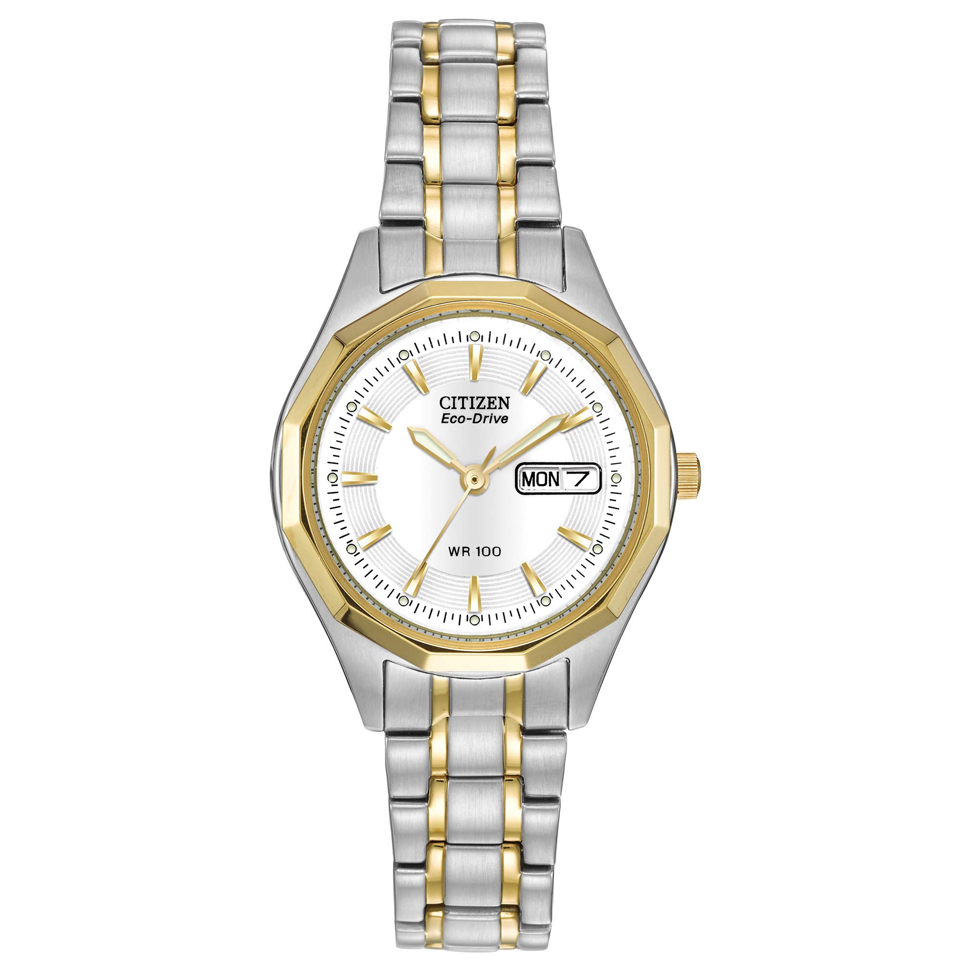Mua Citizen Women's Eco-Drive Dress Classic Watch in Two-tone Stainless  Steel, White Dial (Model: EW3144-51A) trên Amazon Mỹ chính hãng 2023 | Fado