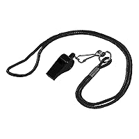 Franklin Sports Plastic Whistle and Lanyard, Assorted Colors