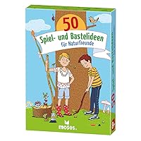 moses. 30246 50 Game and Craft Ideas for Nature Lovers Children's Activity Card Set Colourful