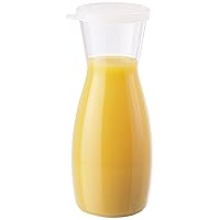 Cambro Camliter Beverage Decanter, 1/2-Liter, Clear