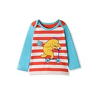 kIDio Organic Cotton Applique Baby Infant Toddler Long Sleeve Top - Girl Boy Tee Shirt Blouse (0-4 Years)