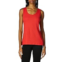 Hanes Women's Shirts, Women’s Mini-Ribbed Cotton Tank Tops, Women’s Sleeveless T-Shirts, Women’s Tanks