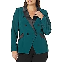 City Chic Women's Citychic Plus Size JKT Tuxe Luxe