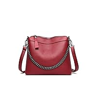Pioiljnsstb Shoulder Bag Women's Cross-body, Leisure Luxury Handbag Women's Shoulder Bag Designer Package Leather Shoulder Bag Fashion Design (Color: G)
