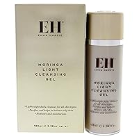 Emma Hardie Moringa Cleansing Gel, Facial Cleanser and Makeup Remover with Moringa, Sweet Almond Oil, and Omega 3s, Gel Cleanser