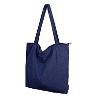 TeeYee Large Shopping Bag Corduroy Women's Bag Handbag Retro Shoulder Bag