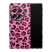 Phone Skin Compatible with OnePlus 12 (2024) - Pink Leopard - Premium 3M Vinyl Protective Wrap Decal Cover - Easy to Apply | Crafted in The USA by MightySkins