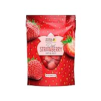 Nutty & Fruity Dried Strawberries Soft and Juicy, 2-Pack 4.5 oz. Pouches