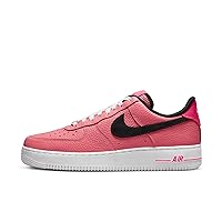 Nike Air Force 1 '07 LV8 Men's Shoes Size-8, Pink Gaze/Black-white