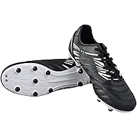 Vizari Valencia Adult Soccer Cleats - Lightweight and Durable Men's Soccer Shoes for Superior Performance - Unisex Mens and Womens Firm Ground Soccer Cleats with Round Studs for Maximum Traction