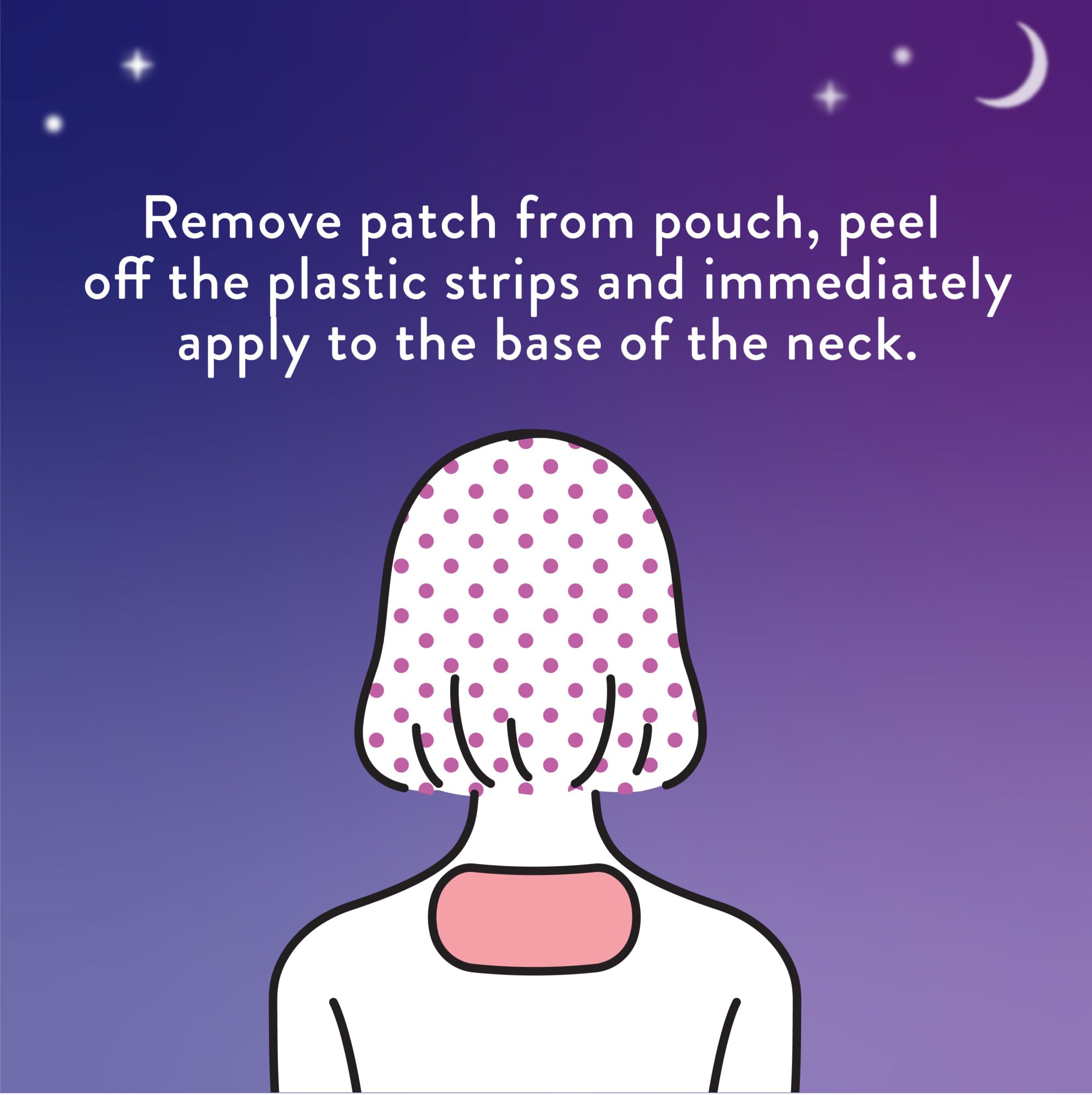 MegRhythm by Kao Gentle Steam Neck Patch, Calming Neck Patch for a Good Night Sleep, Soothe Tension & Lift Away Stress, Lavender, 5 Ct