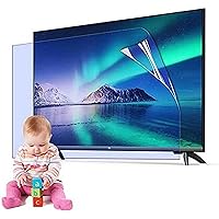 35-75 Inch TV Screen Protector Anti-Glare/Anti Blue Light/Anti Scratch Film, for LCD, LED, OLED & QLED 4K HDTV Dustproof Filter Film