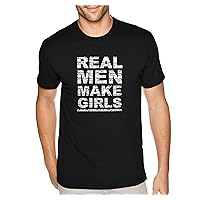 Men's Men Make Girls Father's Day Crewneck Short Sleeve T-Shirt