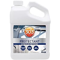 303 Products Marine Aerospace Protectant – UV Protection – Repels Dust, Dirt, & Staining – Smooth Matte Finish – Restores Like-New Appearance – 128 Fl. Oz. (30370)