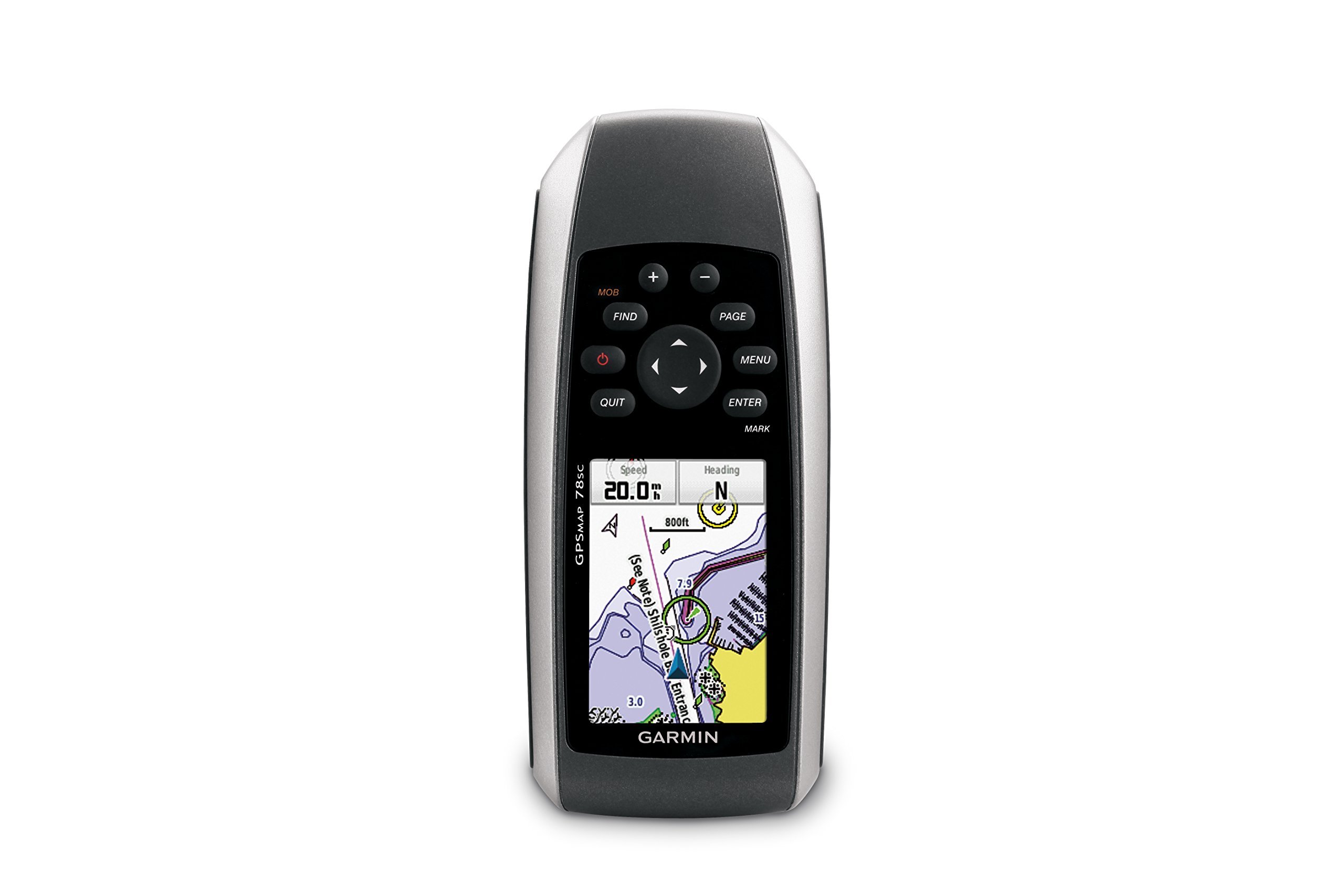 Garmin GPSMAP 78sc Waterproof Marine GPS and Chartplotter (Renewed)
