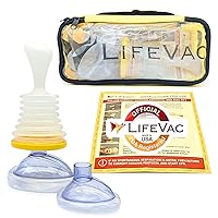 Yellow Travel Kit - Portable Suction Rescue Device, First Aid Kit for Kids and Adults, Portable Airway Suction Device for Children and Adults
