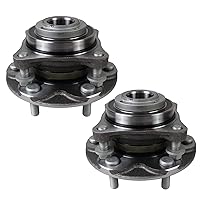 Autoround 2-Pack 2WD Front Wheel Bearing and Hub Assembly 950-004 fits for Toyota Tacoma 05-15 / 4Runner 03-16 / FJ Cruiser 07-09 RWD, 6 Lugs