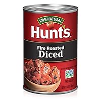 Hunt's Fire Roasted Diced Tomatoes, Keto Friendly, 14.5 oz