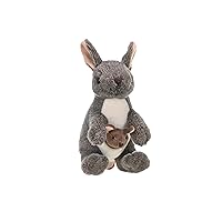 Wild Republic Kangaroo with Joey Plush, Stuffed Animal, Plush Toy, Gifts for Kids, Cuddlekins 8 Inches, 8
