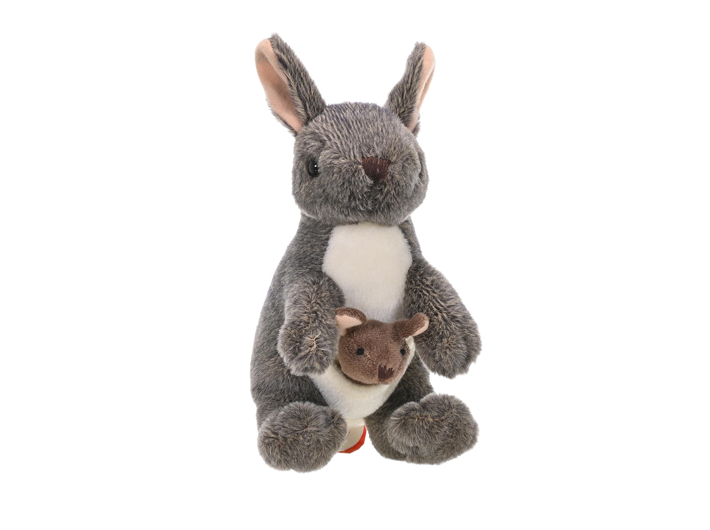 Wild Republic Kangaroo with Joey Plush, Stuffed Animal, Plush Toy, Gifts for Kids, Cuddlekins 8 Inches, 8