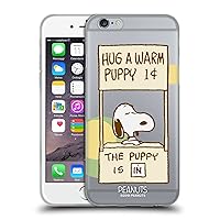 Head Case Designs Officially Licensed Peanuts Warm Snoopy Hug Soft Gel Case Compatible with Apple iPhone 6 / iPhone 6s