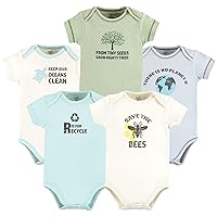 Unisex Baby Organic Cotton Bodysuits