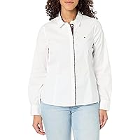 Tommy Hilfiger Women's Long Sleeve Collared Shirt