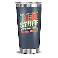 NewEleven Gifts For Men, Birthday Gifts For Men, Funny Gifts For Dad, Husband, Grandpa, Uncle, Old Men - Cool Gifts For Dad From Daughter, Son– 20 Oz Tumbler