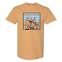 Pillage People - Music Pun Barbarian Joke Retro Cartoon Humor T Shirt